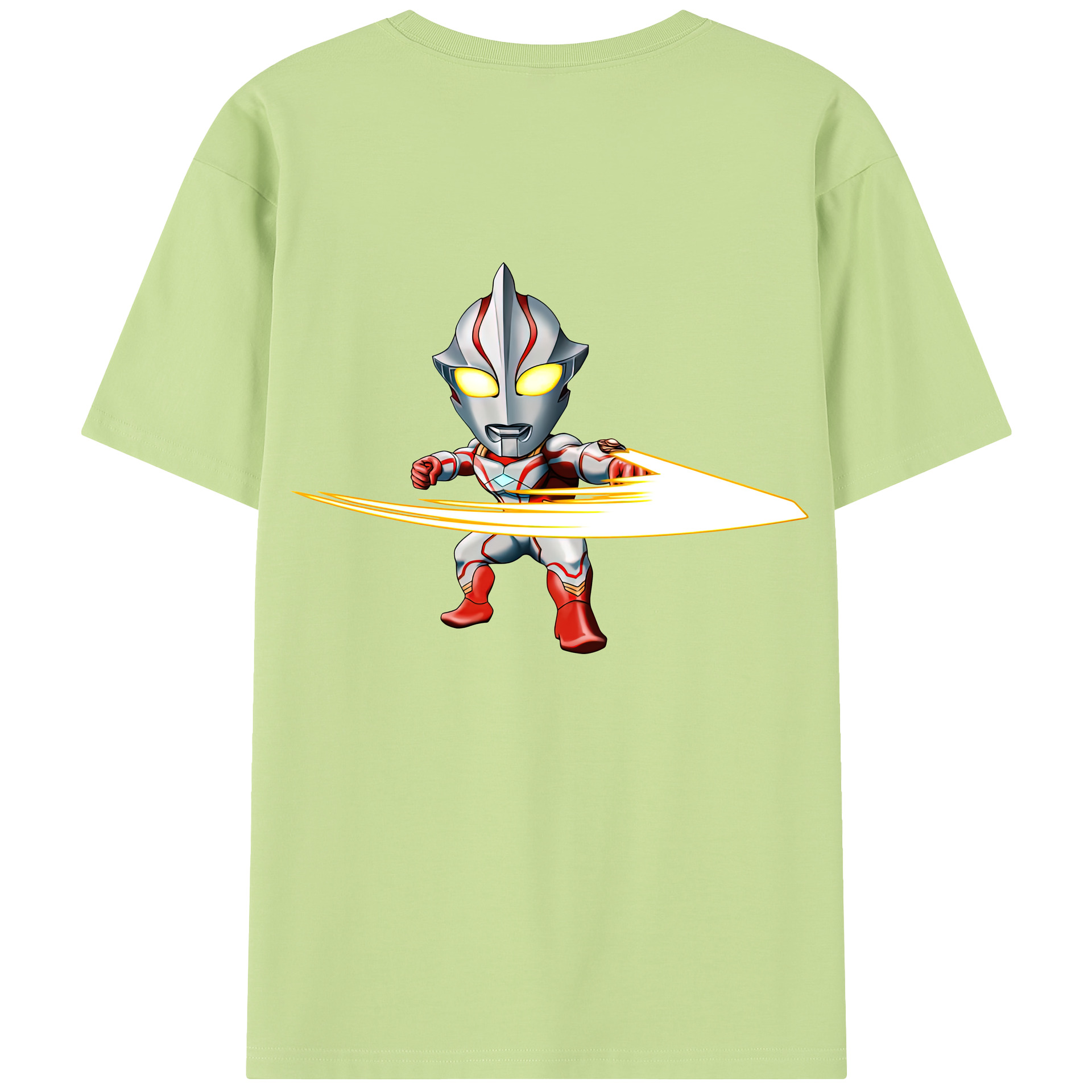 （画像用） ウルトラマン Ultraman 綿100％半袖Tシャツ（背面プリント）